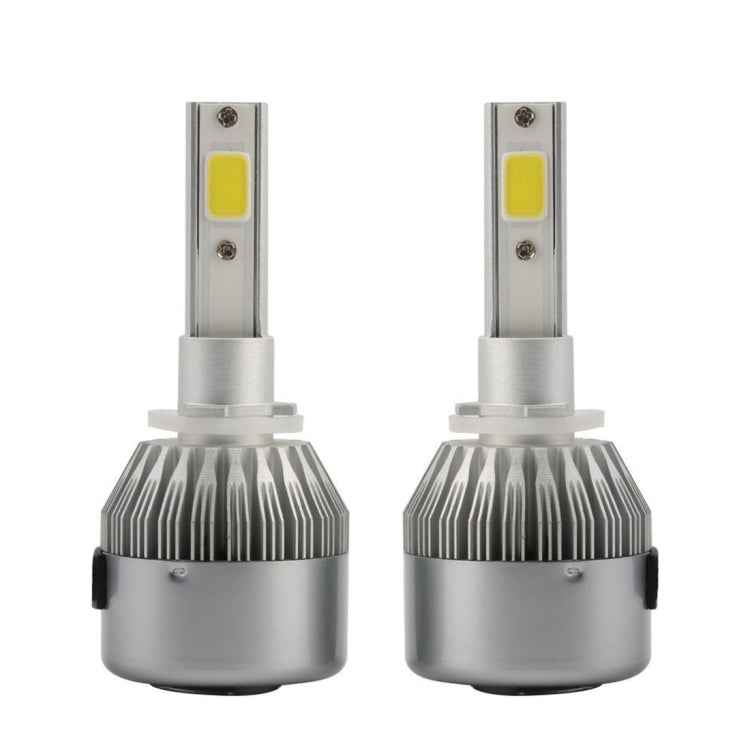 2pcs 880/881 18W 1800LM 6000K Waterproof IP68 Car Auto LED Headlight with 2 COB LED Lamps, DC 9-36V
