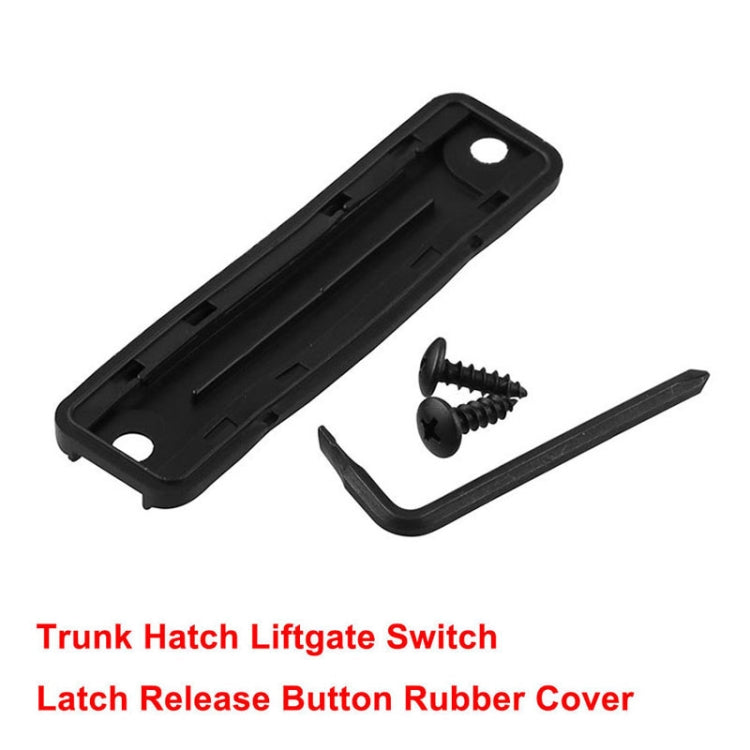 Car Liftgate Trunk Hatch Back Door Handle Switch Release Opening Button Cover for Lexus / Toyota / Scion