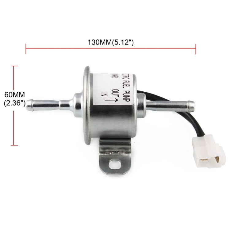 Car 90L/H In-Line Injection Fuel Pump External Electric Fuel Pump Flow 129612-52100 for Yanmar 4TNV88 Hitachi Mini Excavator