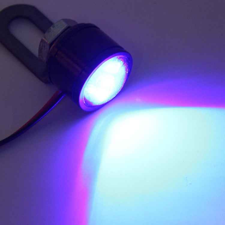2 PCS 12V 3W Eagle Eyes LED Light For Motorcycle ，Wire Length: 45cm