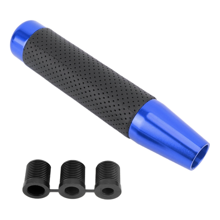 Metal Leather Long Column Car Shift Knob, Size: 18x3.3cm, Size: 18x3.3cm (Blue), Size: 18x3.3cm (Red), Size: 18x3.3cm (Silver), Size: 18x3.3cm (Black)