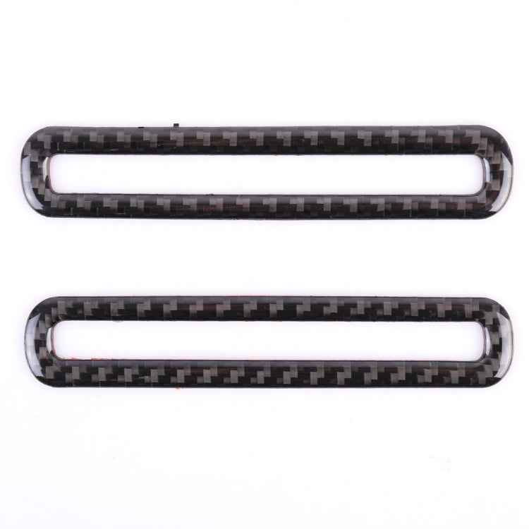 2 PCS Car Door Outlet Decorative Sticker Air Vent Moulding Trim Decorative Strip for Ford Mustang 2015-2020