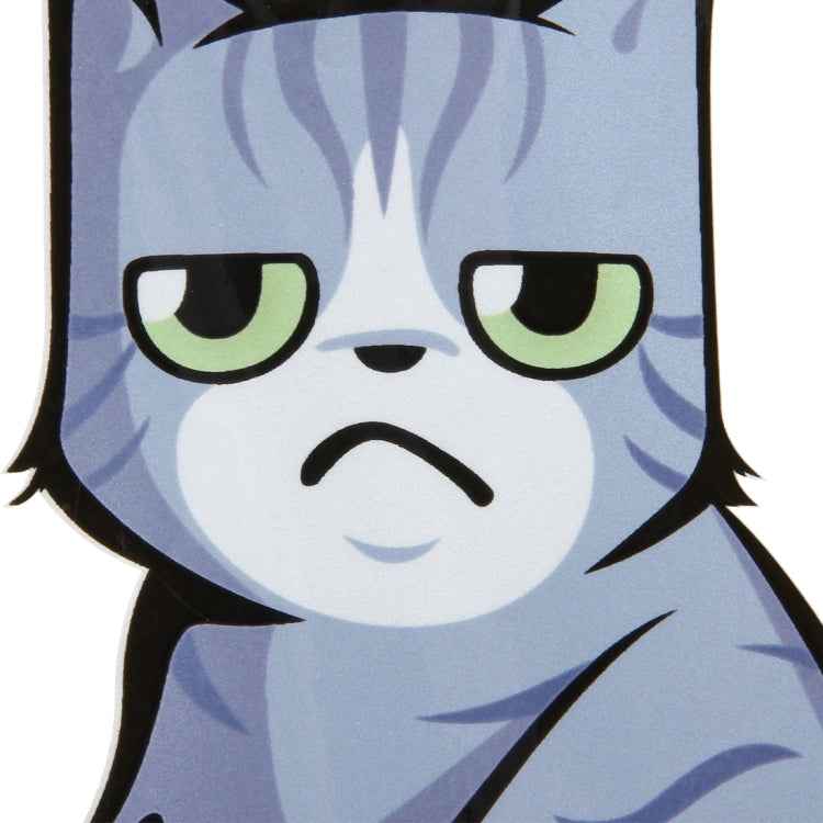 Vehicle Car Rear Windshield Window Wiper Reflective Self-Adhesive Cat Moving Tail Vinyl Decal Sticker