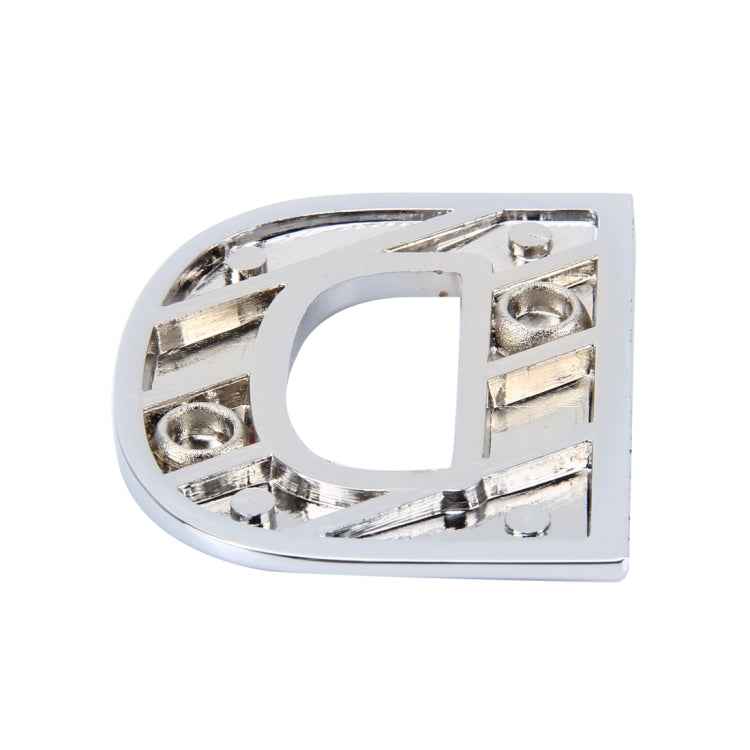 Car Vehicle Badge Emblem 3D English Letter Self-adhesive Sticker Decal, Size: 4.5*4.5*0.5cm