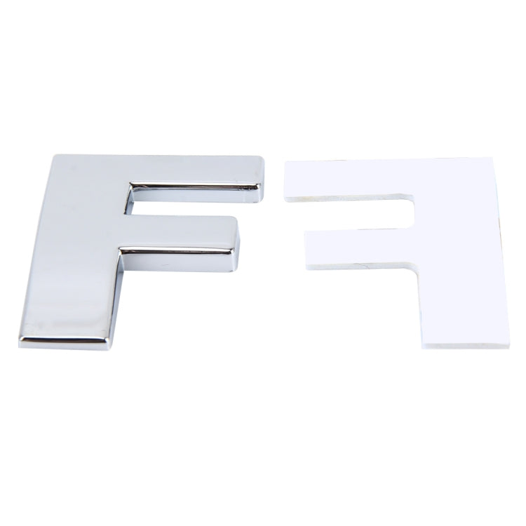 Car Vehicle Badge Emblem 3D English Letter Self-adhesive Sticker Decal, Size: 4.5*4.5*0.5cm, F, Q, G, R, H, S, I, T, A, J, U, Y, K, V, Z, L, W, B, M, X, C, N, D, O, E, P