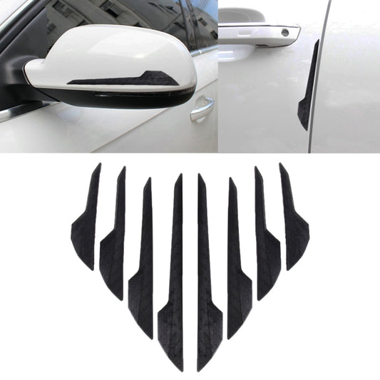 8 PCS Car Vehicle Door Side Guard Anti Crash Strip Exterior Avoid Bumps Collsion Impact Protector Sticker, Door Side Guard