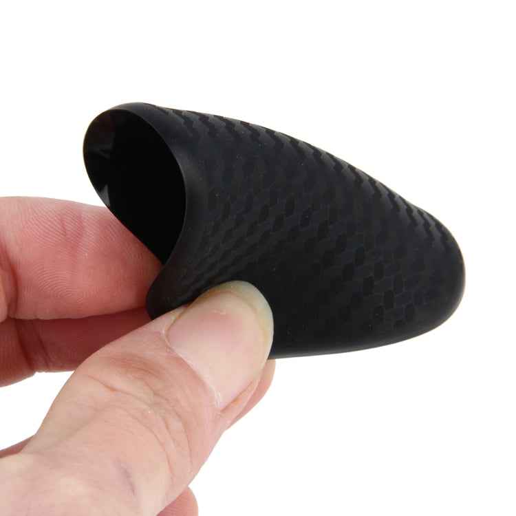 2 PCS Car Vehicle Carbon Fiber Texture Water Cup Pad Mat for Phone / GPS/ MP4/ MP3, Size: 6.5*6.5*0.3cm