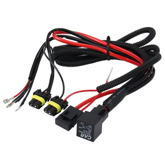 DC 12V 40A H1 Bulb Strengthen Line Group HID Xenon Controller Cable Relay Wiring, H1