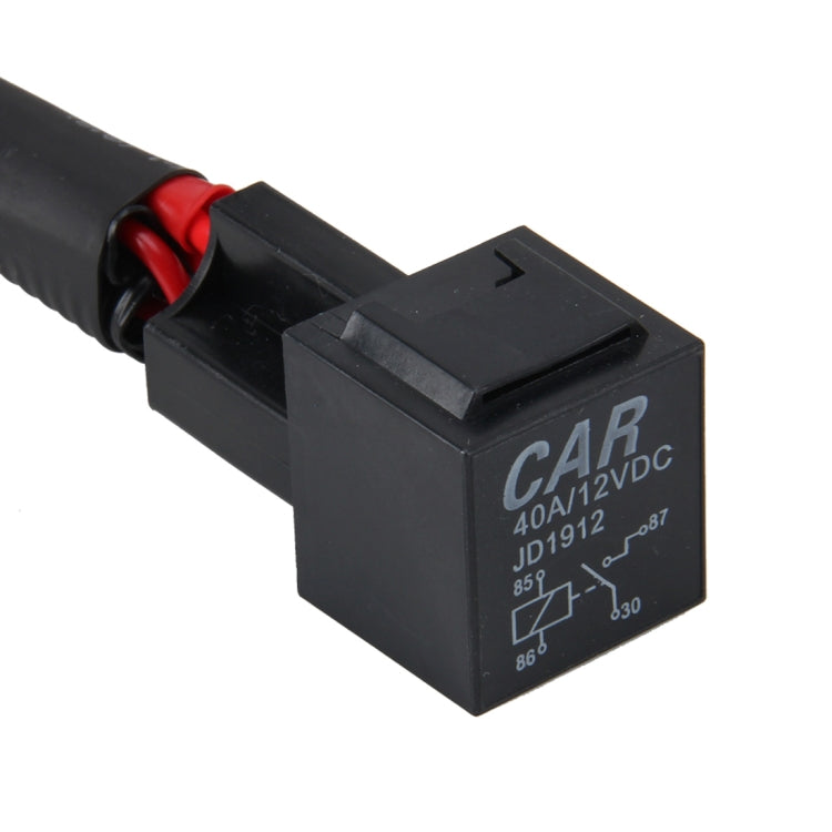 DC 12V 40A H1 Bulb Strengthen Line Group HID Xenon Controller Cable Relay Wiring, H1