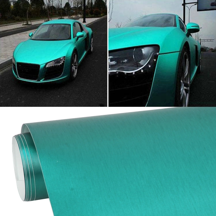 1.52 * 0.5m Waterproof PVC Wire Drawing Brushed Chrome Vinyl Wrap Car Sticker Automobile Ice Film Stickers Car Styling Matte Brushed Car Wrap Vinyl Film, CMS3354, CMS3354D, CMS3354E, CMS3354G, CMS3354J, CMS3354M, CMS3354R, CMS3354S, CMS3354TB, CMS3354TT
