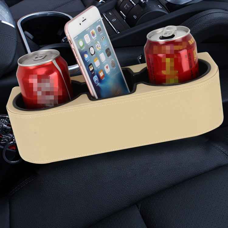 Car Seat Crevice Storage Box Cup Drink Holder Auto Pocket Stowing Tidying for Phone Pad Card Coin Case Car Accessories
