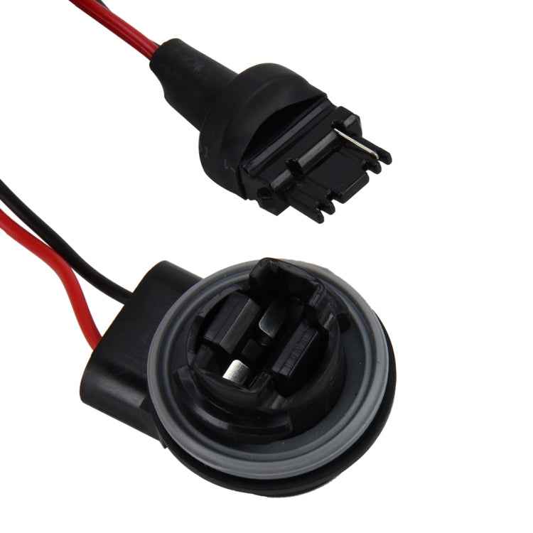 2 PCS 3156 Car Canbus Error Canceller Decoder Load Resistor LED 50W 8 Ohm No Blinking Decoder Heat Resistance Aluminum Case Heat Sink High Power Metal Shell Resistance