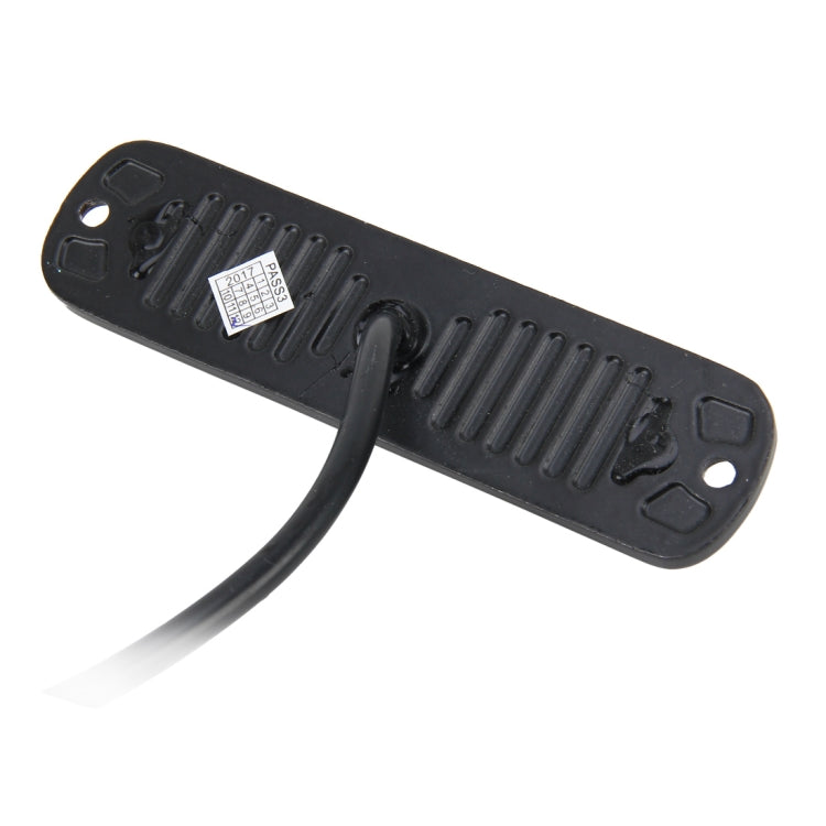 DC 12V-24V 2W 6LEDs SMD-2835 Lamps 17 Flash Patterns 3 Lines Car Flash Lamp Waterproof Car Truck Emergency Strobe Flash Warning Light, Cable Length: 90cm, 6LEDs