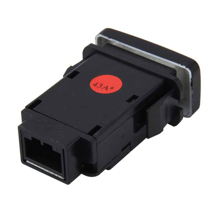 Car Fog Light Lamp Indicator 5 PIN On and Off Button Switch Control 4 Cable Auto Car Fog Light 5 Pin Switch On-Off Button Switch for Toyota, Large Size: 6*2.8*1.7cm