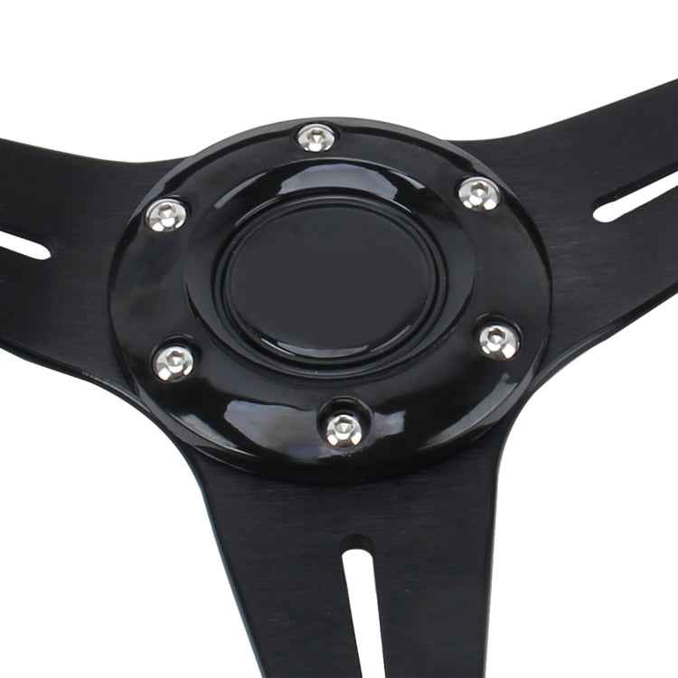 35cm PU Racing Sport Hand Wheel Car Modified Steering Wheel