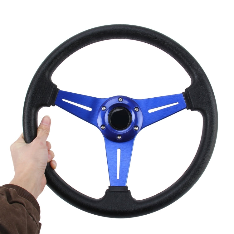 35cm PU Racing Sport Hand Wheel Car Modified Steering Wheel