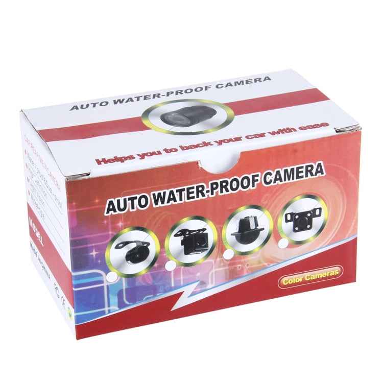 720×540 Effective Pixel PAL 50HZ / NTSC 60HZ CMOS II Universal Waterproof Car Rear View Backup Camera Aluminum Alloy Cover, DC 12V, Wire Length: 4m
