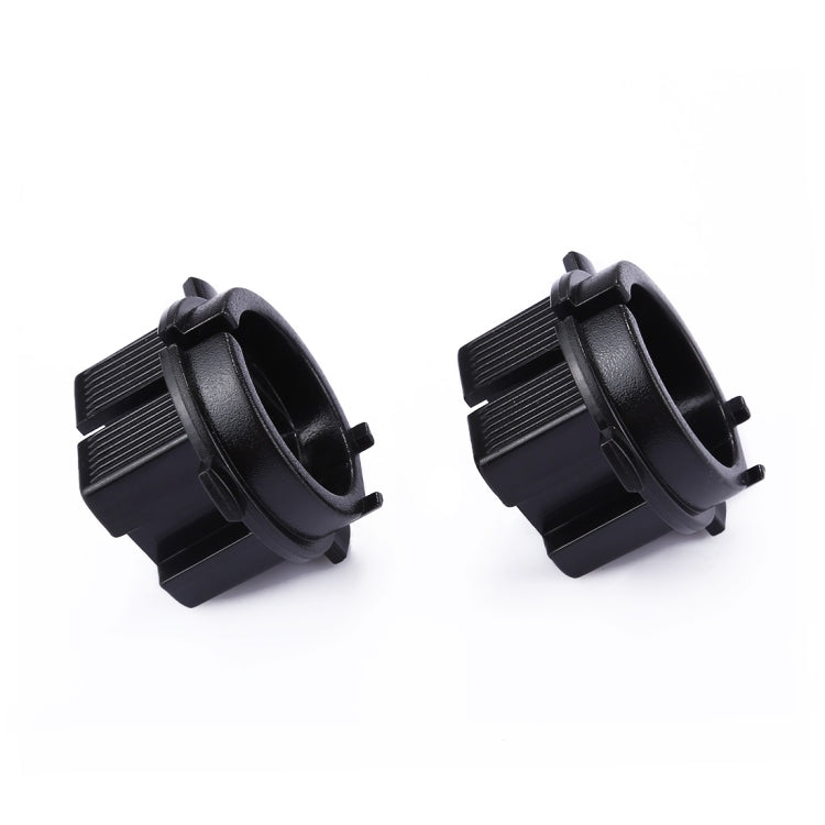 1 Pair H7 Xenon HID Headlight Bulb Base Retainer Holder Adapter for Kia/Sorrento/Attractions/Cool/Scarlett/New Polo/Gray/New Hacker/Wisdom/Lingdu