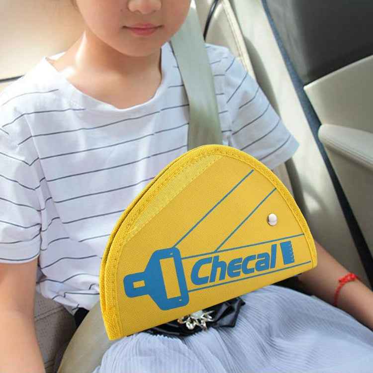 Car Safety Cover Strap Adjuster Pad Harness Seat Belt Adjuster, Random Color Delivery