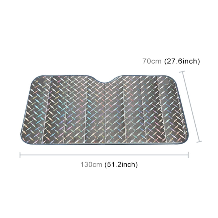 Sun Shade Hatchback Car Windshield Visor Cover Block Front Window Sunshade UV Protect, Size: 130 x 70cm
