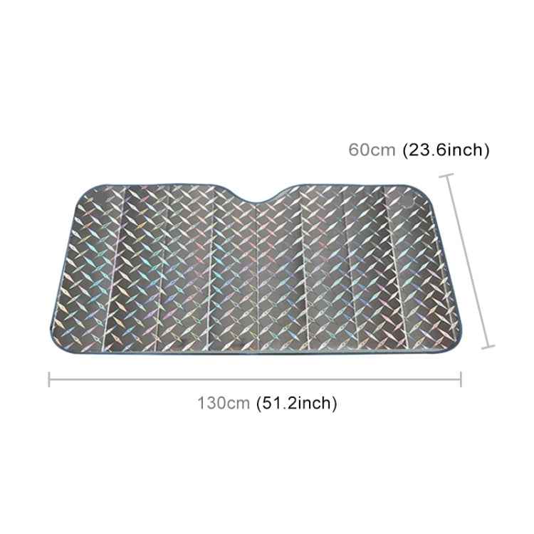 Sun Shade Hatchback Car Windshield Visor Cover Block Front Window Sunshade UV Protect, Size: 130 x 60cm