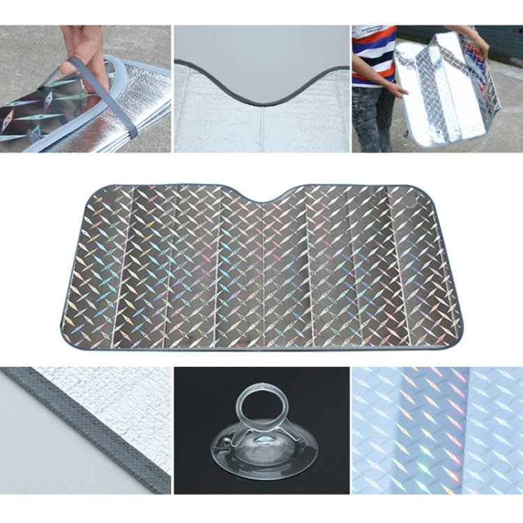 Sun Shade Hatchback Car Windshield Visor Cover Block Front Window Sunshade UV Protect, Size: 130 x 60cm