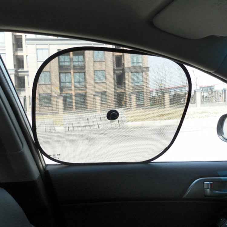 2 PCS Car Net Yarn Sunscreen Insulation Window Sunshade Cover, Size: 44*36cm