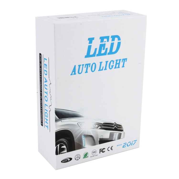 2 PCS 9012 26W 2250LM Car Headlight  LED Auto Light Built-in CANBUS Function (White Light, Yellow Light, Warm White Light), DC 9-16V