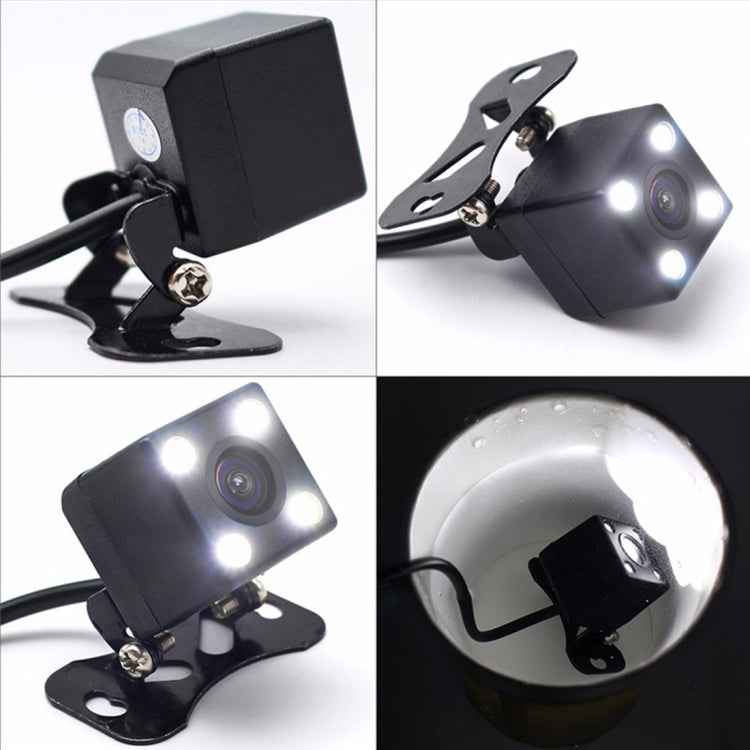 PZ601-C TFT LCD 2 Video Input 4.3 Inch Parking Monitor 2 in 1 with 648*488 Pixels Rear View Camera Glass Lens with 6m RCA Video Cable