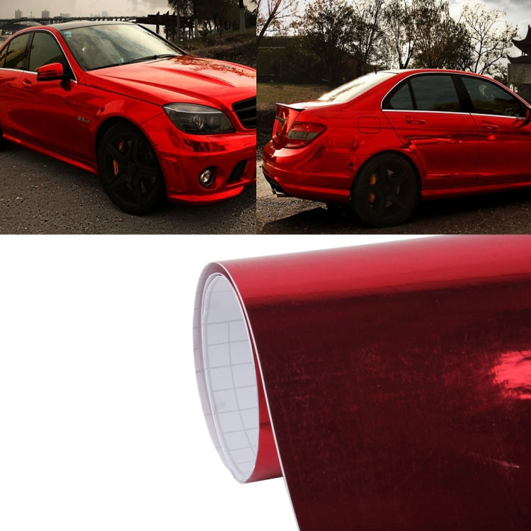 1.52m × 0.5m Electroplating Car Auto Body Decals Sticker Self-Adhesive Side Truck Vinyl Graphics