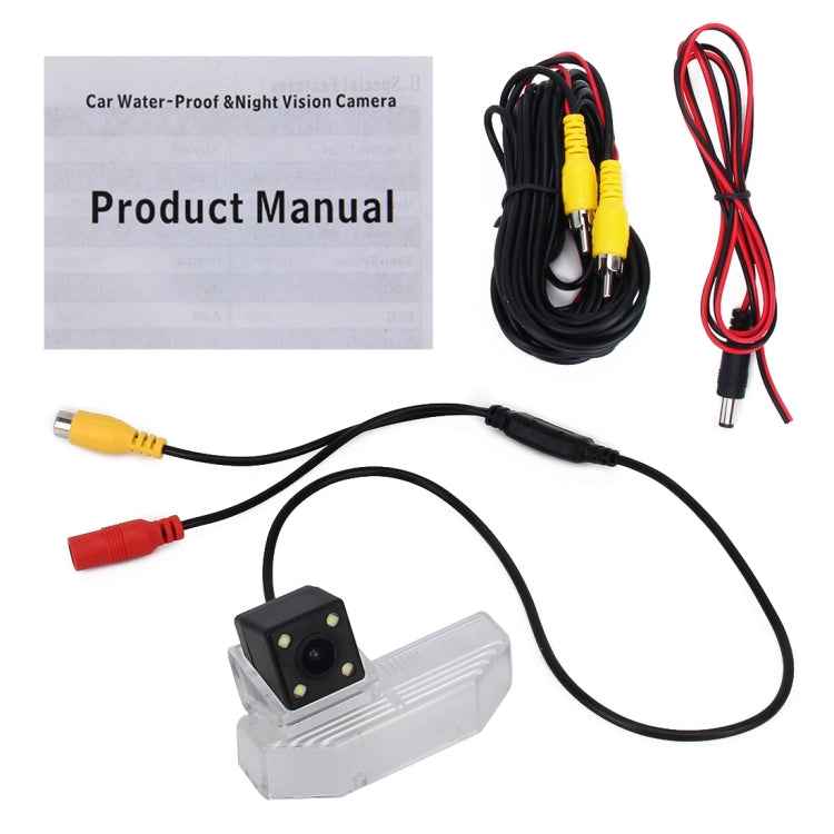 656×492 Effective Pixel Color HD Waterproof Night Vision Wide Angle Car Rear View Reverse Camera With 4 LED Lamps for 2009 Version Mazda6 Rui Yi/2008 Version Mazda RX-8