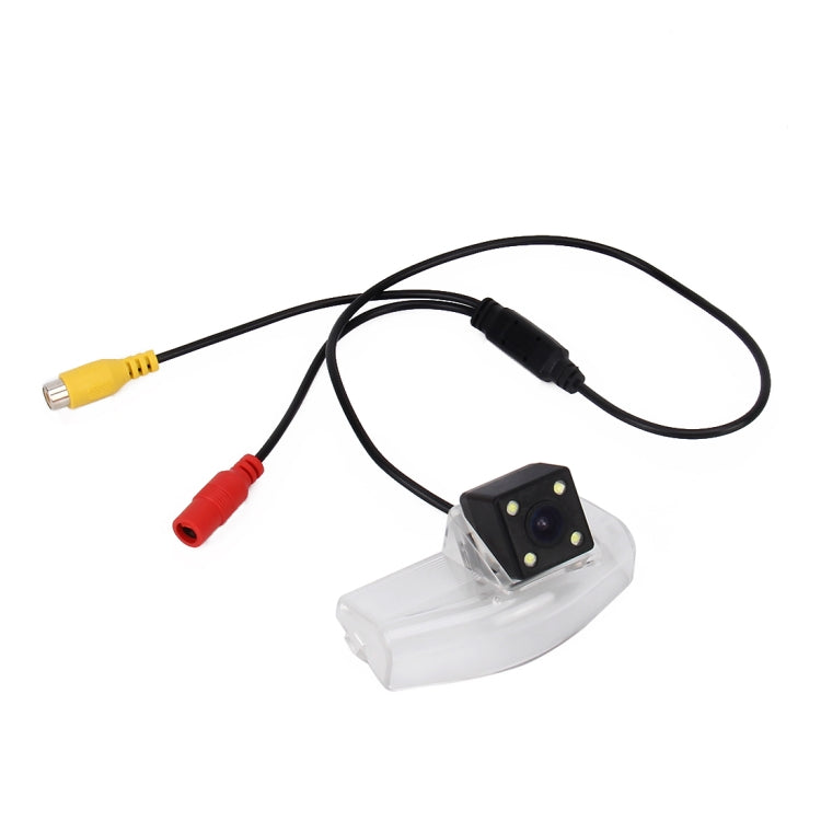 656×492 Effective Pixel HD Waterproof 4 LED Night Vision Wide Angle Car Rear View Backup Reverse Camera for Oversea Version Mazda 2/3