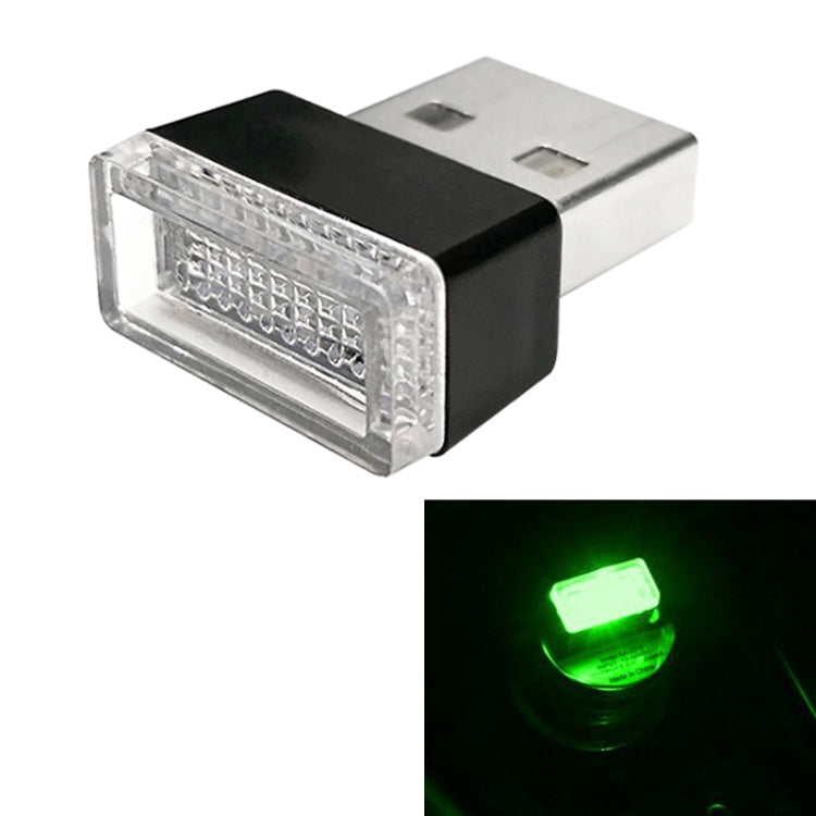 Universal PC Car USB LED Atmosphere Lights Emergency Lighting Decorative Lamp, Yellow Light, Ice Blue, Blue Light, Pink Light, Green Light, Red Light