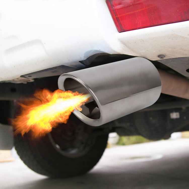 Car Styling Stainless Steel Exhaust Tail Muffler Tip Pipe for VW Volkswagen 1.6T Swept Volume