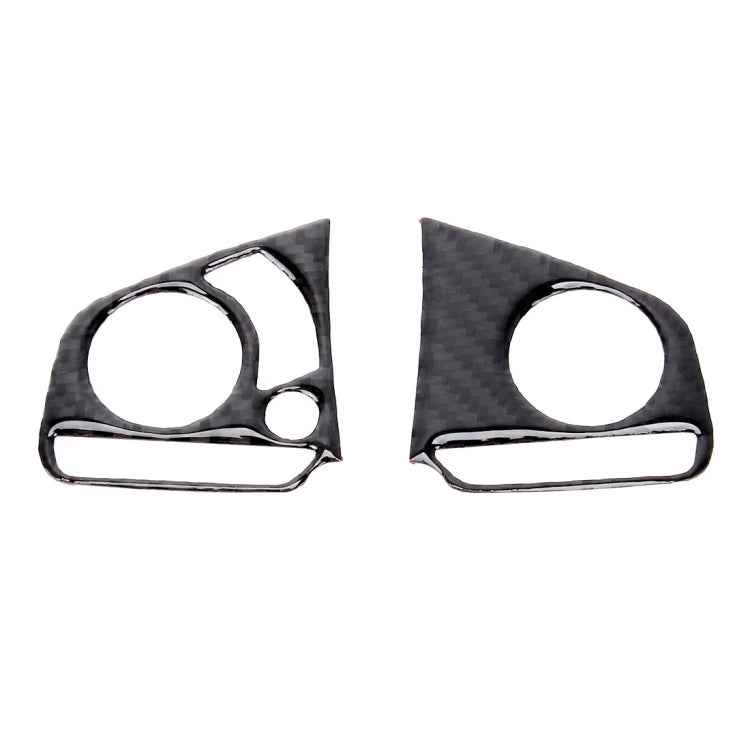 2 in 1 Carbon Fiber Steering Wheel Button Trim Interior DIY Sticker for Honda Civic 10th Gen 2016-2019(Deluxe)