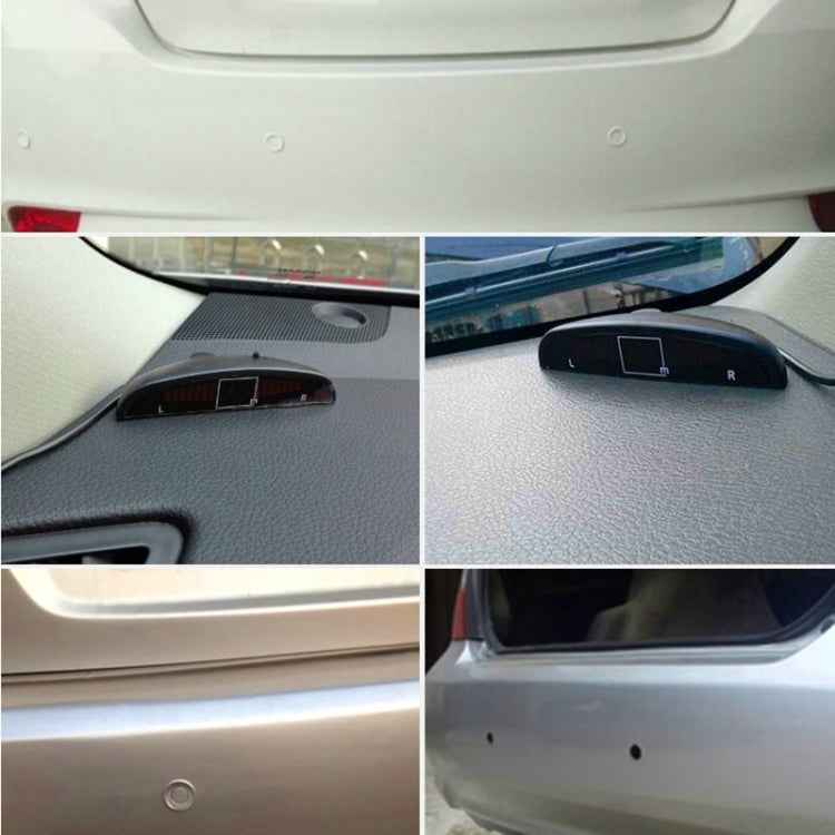 Car Buzzer Reverse Backup Radar System - Premium Quality 4 Parking Sensors Car Reverse Backup Radar System with LCD Display