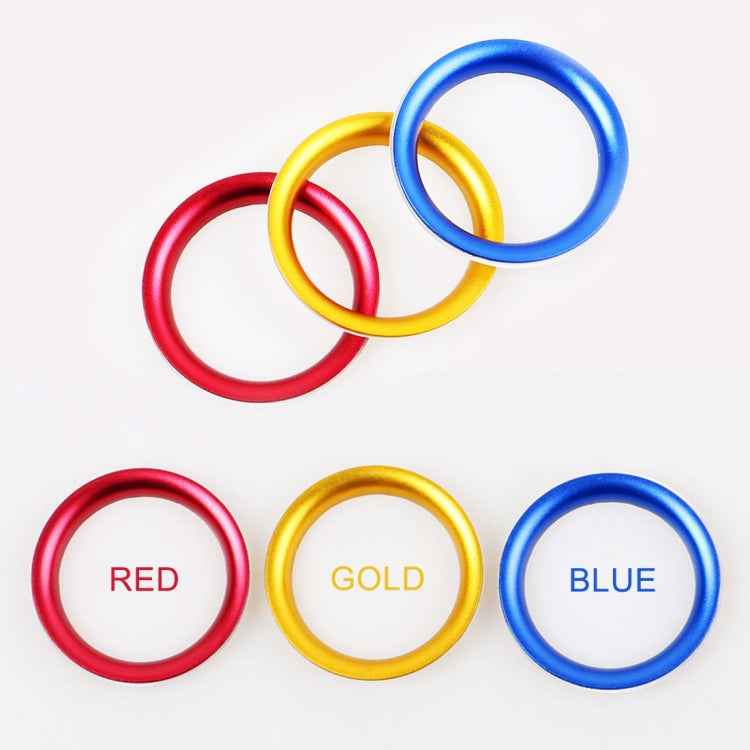 Car Engine Start Key Push Button Ring Trim Aluminum Alloy Sticker Decoration for Mazda