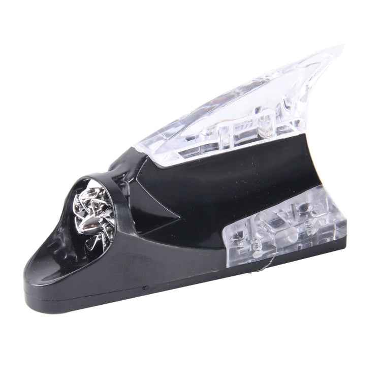 CB-073 Colorful Warning Light Wind Power Shark Fin Antenna Car Decoration