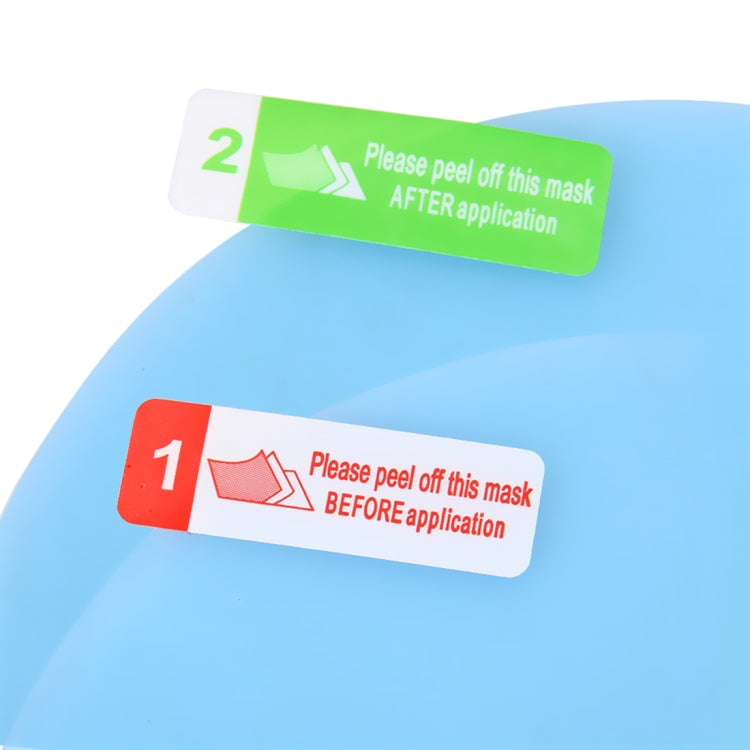 Car Round PET Rearview Mirror Protective Window Clear Anti-fog Waterproof Rain Shield Film, Diameter: 10cm