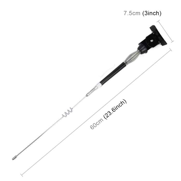 PS-512 Universal Car Decoration Extensile Aerial Glass-mount Cellular Antenna