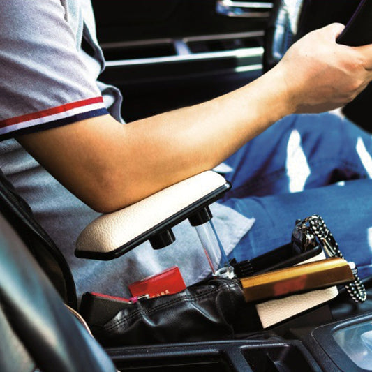 Universal Car Multi-functional Console Side Pocket Seat Gap Side Storage Box with Elbow Support Pad, with Pad