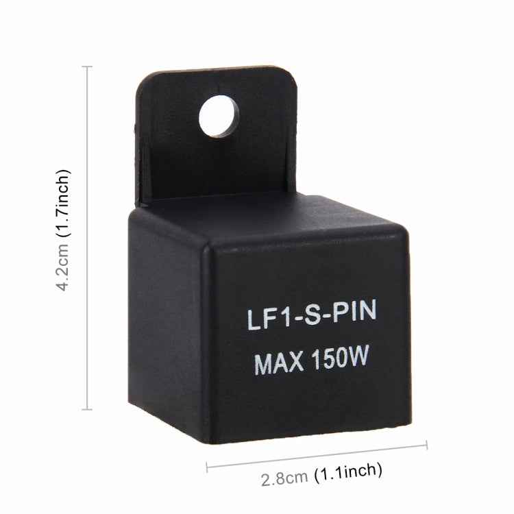 Universal 2 Pin Motorcycles LED Light Turn Flasher Relay Signal Rate Control Hyper Flash
