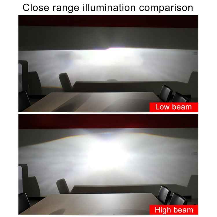 IPHCAR G262 H1 3.0 inch 12V Bi-Xenon Projector Lens Headlight with Exquisite Angle Eyes Decoration for Right Driving