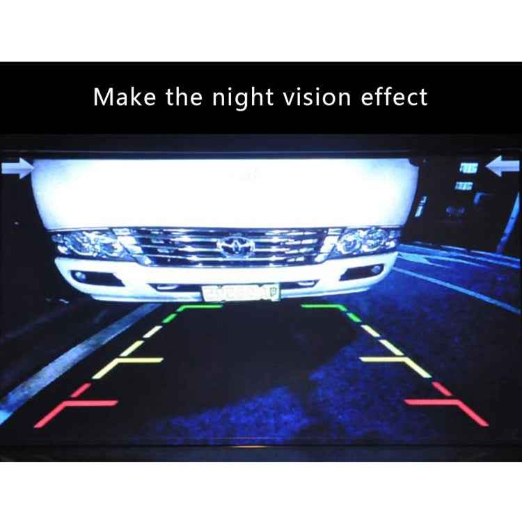 720×540 Effective Pixel PAL 50HZ / NTSC 60HZ CMOS II Universal Waterproof Car Rear View Backup Camera, DC 12V, Wire Length: 4m, Waterproof
