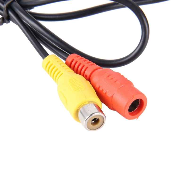 628 x 582 Effective Pixel PAL 50Hz Waterproof Universal Car Rear View Backup Camera With 4 LED Lamp, DC 12V, Wire Length: 4m
