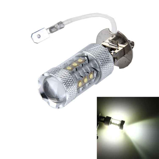 H3 80W 800LM 6000K 16-3535-LEDs Car Fog Lights, DC 12-24V