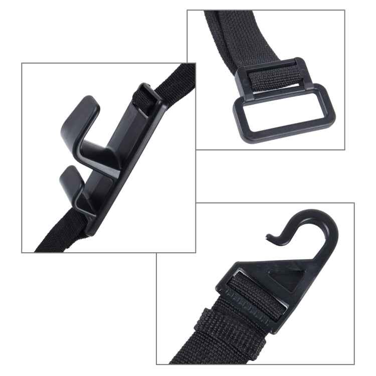SHUNWEI SD-2512 Car Headrest Hook Universal Adjustable Car Back Seat Headrest Hanger Holder Hook for Bag Purse Cloth Grocery