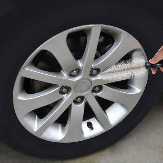 Portable Loop Style Auto Car Vehicle Motorcycle Wheel Tire Rim Hub Scrub Wash Brush Washing Cleaning Tool