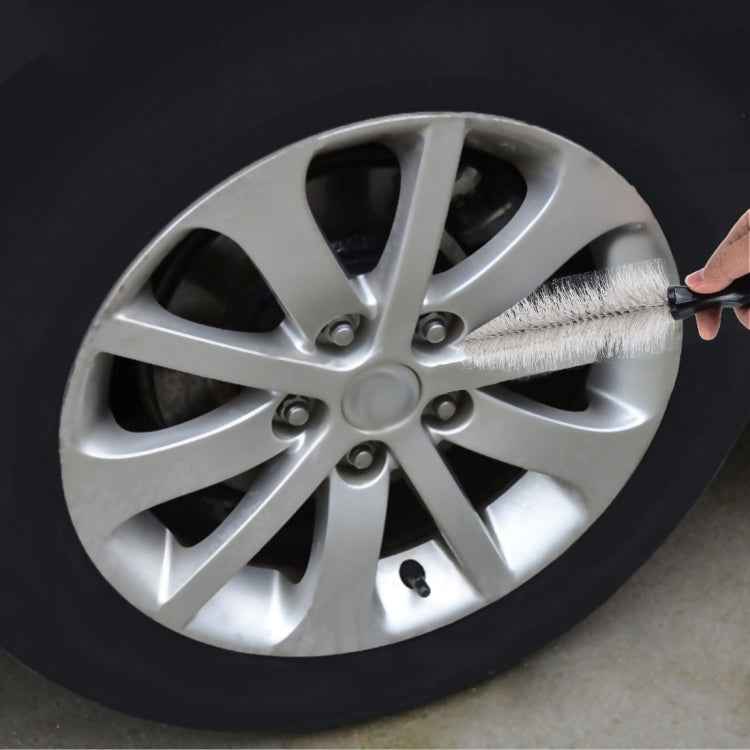 Portable Loop Style Auto Car Vehicle Motorcycle Wheel Tire Rim Hub Scrub Wash Brush Washing Cleaning Tool