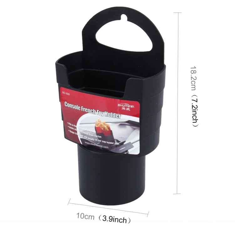 SHUNWEI SD-1020 Universal Console Car French Fry Drink Can Plastic Stand Holder